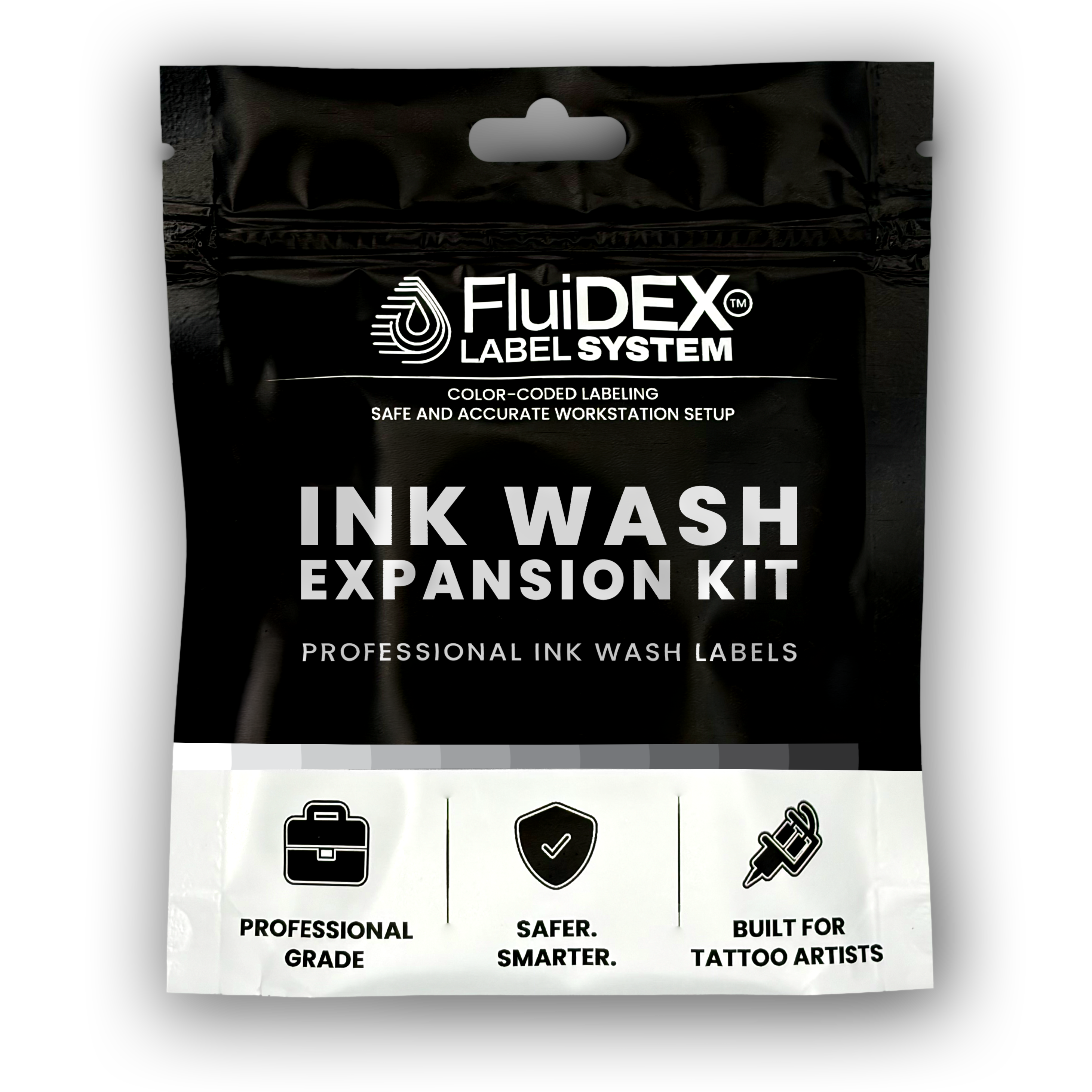 FluiDEX Ink Wash packaging
